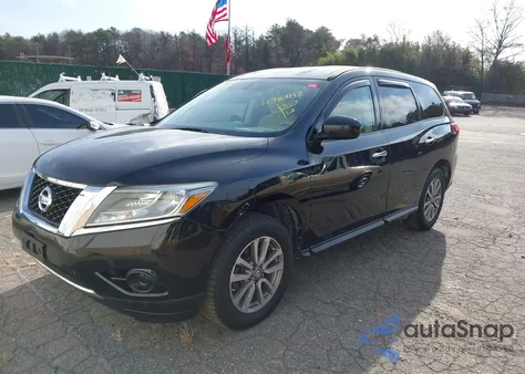 2014 Nissan Pathfinder S z USA, uszkodzony, nr VIN 5N1AR2MM5EC711696